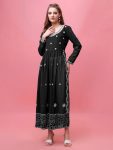 2DESIGNER GEORGETTE EMBROIDERY WORK KURTI CASUAL WEAR WHOLESALE PRICE ETHNIC GARMENT (19)