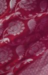 DESIGNER SOFT LICHI SILK JACQUARD WORK SAREE WITH UNSTITCHED BLOUSE PARTY WEAR WHOLESALE PRICE ETHNIC GARMENT (16)