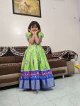 2FANCY SILK DIGITAL PRINTED KID’S GOWN FESTIVE WEAR WHOLESALE PRICE ETHNIC GARMENT (14)
