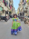 2FANCY SILK DIGITAL PRINTED KID’S GOWN FESTIVE WEAR WHOLESALE PRICE ETHNIC GARMENT (14)