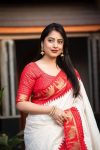 2FASHIONABLE LICHI SILK JACQUARD WORK SAREE WITH UNSTITCHED BLOUSE PARTY WEAR WHOLESALE PRICE ETHNIC GARMENT (24)