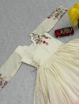 2RICH LOOK SOFT COTTON THREAD EMBROIDERY WORK ONE PIECE DRESS FESTIVE WEAR WHOLESALE PRICE ETHNIC GARMENT (17)
