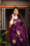 3DESIGNER LICHI SILK JACQUARD WORK SAREE WITH UNSTITCHED BLOUSE PARTY WEAR WHOLESALE PRICE ETHNIC GARMENT (17)