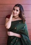 3FASHIONABLE LICHI SILK JACQUARD WORK SAREE WITH UNSTITCHED BLOUSE PARTY WEAR WHOLESALE PRICE ETHNIC GARMENT (23)