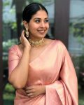 3LATEST SOFT LICHI SILK JACQUARD WORK SAREE WITH UNSTITCHED BLOUSE CASUAL WEAR WHOLESALE PRICE ETHNIC GARMENT (5)