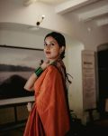 3MODERN LICHI SILK JACQUARD WORK SAREE WITH UNSTITCHED BLOUSE FESTIVAL WEAR WHOLESALE PRICE ETHNIC GARMENT (9)