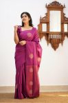 3RICH LOOK LICHI SILK JACQUARD WORK SAREE WITH UNSTITCHED BLOUSE CASUAL WEAR WHOLESALE PRICE ETHNIC GARMENT (11)
