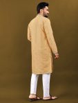 4ATTRACTIVE MATKA SILK SILVER JARI WITH EMBROIDERY BUTI KURTA PAYJAMA PARTY WEAR WHOLESALE PRICE ETHNIC GARMENT (57)