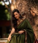 4MODERN LICHI SILK JACQUARD WORK SAREE WITH UNSTITCHED BLOUSE FESTIVAL WEAR WHOLESALE PRICE ETHNIC GARMENT (8)