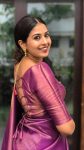 5LATEST SOFT LICHI SILK JACQUARD WORK SAREE WITH UNSTITCHED BLOUSE CASUAL WEAR WHOLESALE PRICE ETHNIC GARMENT (25)