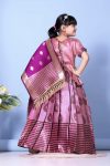 5NEW ARRIVAL JACQUARD WEAVING WORK KID’S TOP LEHENGA WITH DUPATTA FESTIVE WEAR WHOLESALE PRICE ETHNIC GARMENT (15)