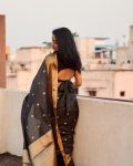 ATTRACTIVE BANARASI SOFT SILK WEAVING WORK SAREE WITH UNSTITCHED BLOUSE PARTY WEAR WHOLESALE PRICE ETHNIC GARMENT (25)