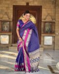 ATTRACTIVE BANARASI SOFT SILK WEAVING WORK SAREE WITH UNSTITCHED BLOUSE PARTY WEAR WHOLESALE PRICE ETHNIC GARMENT (4)