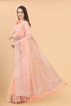 ATTRACTIVE BUTTERFLY NET AARI AND DIAMOND WORK SAREE WITH UNSTITCHED BLOUSE WEDDING WEAR WHOLESALE PRICE ETHNIC GARMENT (15)