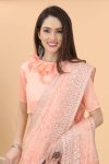 ATTRACTIVE BUTTERFLY NET AARI AND DIAMOND WORK SAREE WITH UNSTITCHED BLOUSE WEDDING WEAR WHOLESALE PRICE ETHNIC GARMENT (15)