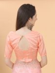 ATTRACTIVE BUTTERFLY NET AARI AND DIAMOND WORK SAREE WITH UNSTITCHED BLOUSE WEDDING WEAR WHOLESALE PRICE ETHNIC GARMENT (15)