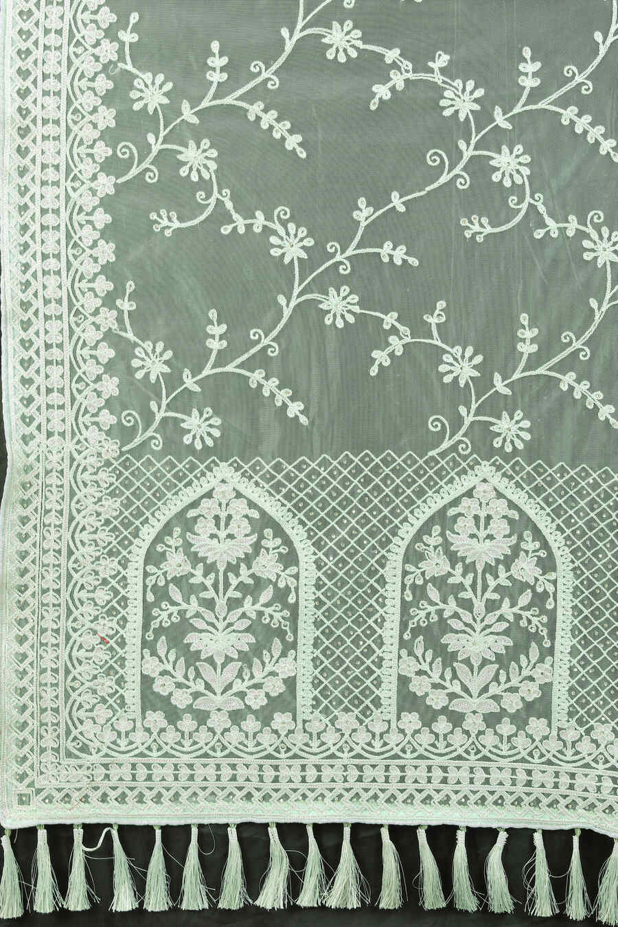 ATTRACTIVE BUTTERFLY NET AARI AND DIAMOND WORK SAREE WITH UNSTITCHED BLOUSE WEDDING WEAR WHOLESALE PRICE ETHNIC GARMENT (7)