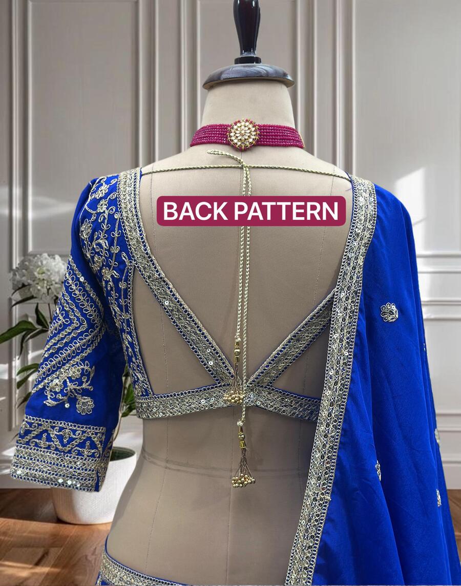 ATTRACTIVE CHINON EMBROIDERY SEQUENCE CODING DESIGN WORK LEHENGA CHOLI WITH DUPATTA WEDDING WEAR WHOLESALE PRICE ETHNIC GARMENT (8)