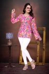 ATTRACTIVE COTTON PRINTED WORK TOP CASUAL WEAR WHOLESALE PRICE ETHNIC GARMENT (4)