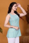 ATTRACTIVE COTTON PRINTED WORK TOP CASUAL WEAR WHOLESALE PRICE ETHNIC GARMENT (1)