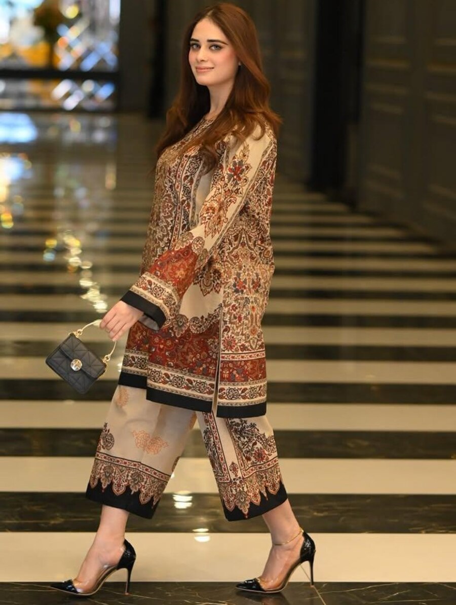 ATTRACTIVE CREPE DIGITAL PRINT WORK CO-ORD SET CASUAL WEAR WHOLESALE PRICE ETHNIC GARMENT (24)