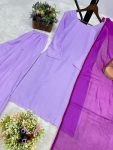 ATTRACTIVE CREPE PLAIN WORK TOP PATIYALA WITH DUPATTA PARTY WEAR WHOLESALE PRICE ETHNIC GARMENT (9)
