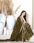 ATTRACTIVE GEORGETTE EMBROIDERY SEQUENCE WORK TOP SHARARA WITH DUPATTA PARTY WEAR WHOLESALE PRICE ETHNIC GARMENT (12)