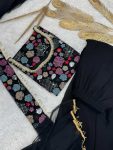 ATTRACTIVE GEORGETTE EMBROIDERY SEQUENCE WORK TOP SHARARA WITH DUPATTA PARTY WEAR WHOLESALE PRICE ETHNIC GARMENT (19)