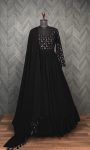 ATTRACTIVE GEORGETTE THREAD SEQUENCE ANARKALI GOWN WITH DUPATTA PARTY WEAR WHOLESALE PRICE ETHNIC GARMENT (32)