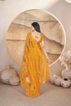 ATTRACTIVE HEAVY BUTERFLY NET AARI EMBROIDERY WORK WITH STONEWORK SAREE WITH UNSTITCHED BLOUSE FORMAL WEAR WHOLESALE PRICE ETHNIC GARMENT (26)