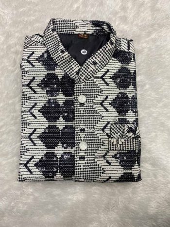 ATTRACTIVE IMPORTED FABRIC RAYON SEQUENCE WORK ONLY KURTA WHITE