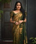 ATTRACTIVE LICHI SILK JACQUARD WORK SAREE WITH UNSTITCHED BLOUSE FESTIVAL WEAR WHOLESALE PRICE ETHNIC GARMENT (8)