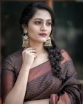 ATTRACTIVE LICHI SILK JACQUARD WORK SAREE WITH UNSTITCHED BLOUSE PARTY WEAR WHOLESALE PRICE ETHNIC GARMENT (9)