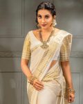 ATTRACTIVE LICHI SILK JACQUARD WORK SAREE WITH UNSTITCHED BLOUSE WEDDING WEAR WHOLESALE PRICE ETHNIC GARMENT (4)