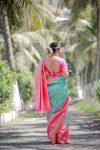 ATTRACTIVE LICHI SILK JACQUARD WORK SAREE WITH UNSTITCHED BLOUSE WEDDING WEAR WHOLESALE PRICE ETHNIC GARMENT (14)