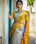 ATTRACTIVE LICHI SILK ORGANIC BANARASI SAREE WITH UNSTITCHED BLOUSE WEDDING WEAR WHOLESALE PRICE ETHNIC GARMENT (16)