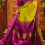 ATTRACTIVE LICHI SILK ORGANIC BANARASI WORK SAREE WITH UNSTITCHED BLOUSE WEDDING WEAR WHOLESALE PRICE ETHNIC GARMENT (19)