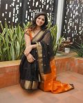 ATTRACTIVE LILAN SLAB WEAVING WORK SAREE WITH UNSTITCHED BLOUSE PARTY WEAR WHOLESALE PRICE ETHNIC GARMENT (14)
