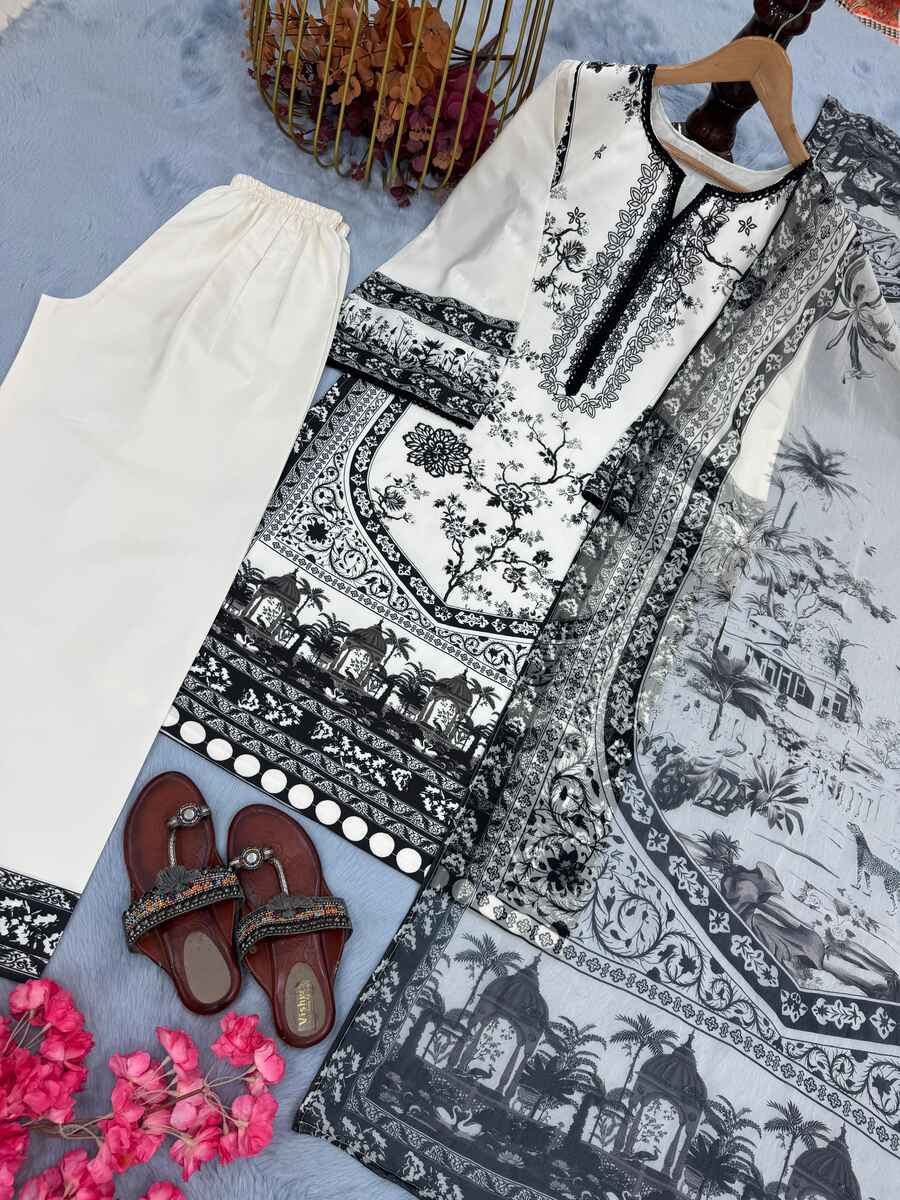 ATTRACTIVE MALAI SATIN DIGITAL PRINT WORK TOP PALAZZO WITH DUPATTA FORMAL WEAR WHOLESALE PRICE ETHNIC GARMENT (11)