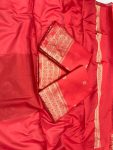 ATTRACTIVE SOFT LICHI SILK JACQUARD WORK SAREE WITH UNSTITCHED BLOUSE CASUAL WEAR WHOLESALE PRICE ETHNIC GARMENT (10)