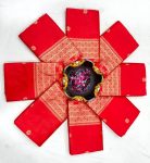 ATTRACTIVE SOFT LICHI SILK JACQUARD WORK SAREE WITH UNSTITCHED BLOUSE CASUAL WEAR WHOLESALE PRICE ETHNIC GARMENT (10)