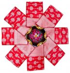 ATTRACTIVE SOFT LICHI SILK JACQUARD WORK SAREE WITH UNSTITCHED BLOUSE WEDDING WEAR WHOLESALE PRICE ETHNIC GARMENT (9)