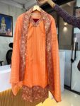 ATTRACTIVE SOUTH COTTON FANCY LACE WORK TOP BOTTOM WITH DUPATTA OFFICE WEAR WHOLESALE PRICE ETHNIC GARMENT (3)