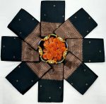 BOLLYWOOD LICHI SILK JACQUARD WORK FESTIVE WEAR SAREE WITH UNSTITCHED BLOUSE WHOLESALE PRICE ETHNIC GARMENT (2)