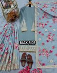 DESIGNER CHINON SILK EMBROIDERY SEQUENCE & CODING DORI WORK TOP PALAZZO WITH DUPATTA WEDDING WEAR WHOLESALE PRICE ETHNIC GARMENT (10)
