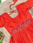 DESIGNER COTTON MAGGAM WORK ONE PIECE CASAUL WEAR WHOLESALE PRICE ETHNIC GARMENT (21)