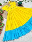 DESIGNER COTTON MAGGAM WORK ONE PIECE CASAUL WEAR WHOLESALE PRICE ETHNIC GARMENT (19)