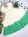 DESIGNER COTTON MAGGAM WORK ONE PIECE CASAUL WEAR WHOLESALE PRICE ETHNIC GARMENT (20)