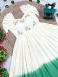 DESIGNER COTTON MAGGAM WORK ONE PIECE CASAUL WEAR WHOLESALE PRICE ETHNIC GARMENT (20)