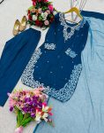 DESIGNER CREPE EMBROIDERY WORK TOP PATIYALA DUPATTA PARTY WEAR WHOLESALE PRICE ETHNIC GARMENT (9)